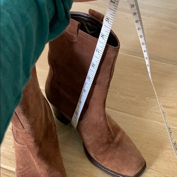 Via Spiga Suede Cowboy boots - Picture 8 of 11